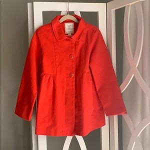 Gymboree cherry red coat